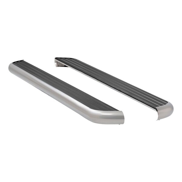 Luverne Truck Equipment MEGASTEP 6 1/2IN RUNNING BOARDS POLISHED 575098-571632 - main